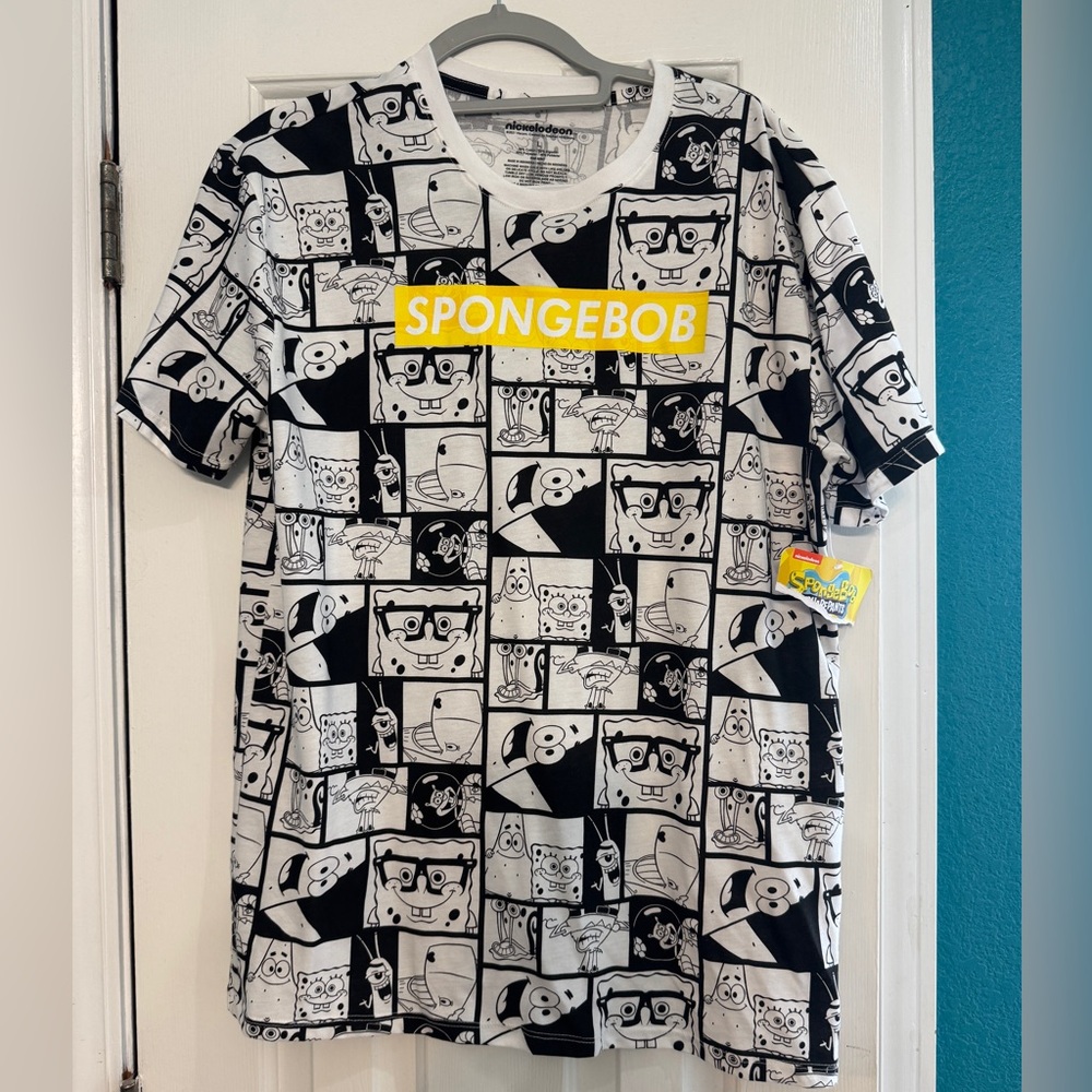 NWT Men’s SpongeBob Tshirt